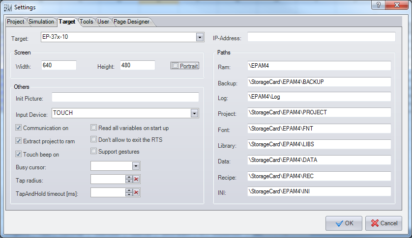 epam-ide-dlg-target-settings